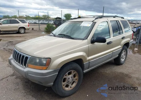 1999 Jeep Grand Cherokee Laredo из США, поврежденный, VIN 1J4G258S5XC601631